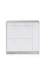 Scarpiera OPTIMA 2 sportelli, 1 cassetto e 1 anta, in laminato. LAP108x108x36 cm