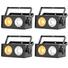 4x COB LED 2in1 par DMX