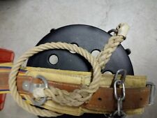 Cintura imbrago da lavoro di sicurezza vintage