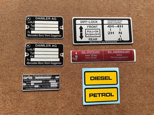 Mercedes wagon w460 - wagon, set