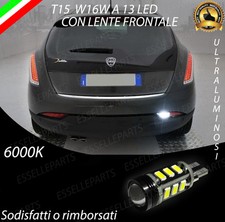 LAMPADA RETROMARCIA 13 LED T15 W16W CANBUS PER LANCIA DELTA 6000K NO ERROR