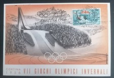 CARTOLINA  OLIMPIADI CORTINA
