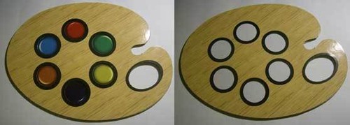 Tavolozza del pittore giochi - tavolozza,