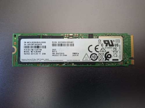 Ssd samsung pm981a 256gb nvme - samsung,