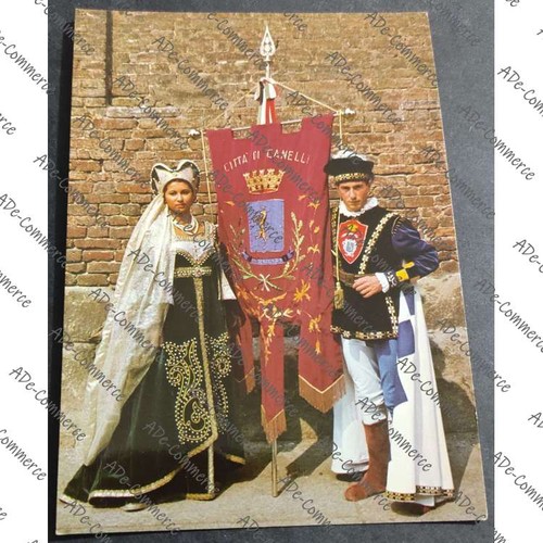Cartolina rioni del palio - rioni, di