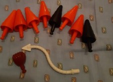 1 PEZZO micronauti king atlas green baron missile trivella micronauts coda pugno