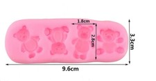 Stampo in silicone orsetto