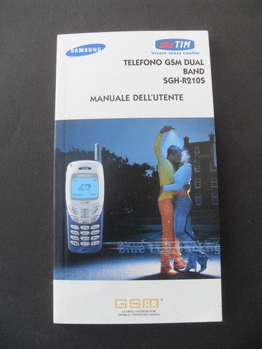 Manuale samsung sgh r210s - manuale,
