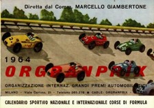 SCUDERIA MADUNINA FORMULA JUNIOR SOCI M. GIAMBERTONE CALENDARIO GP 1964 - 679