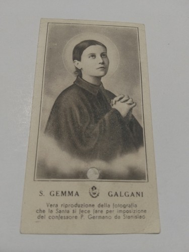 Reliquia santa gemma galgani - santa,