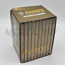 DVD AMORE BIANCONERO JUVENTUS COFANETTO COMPLETO 10 DVD