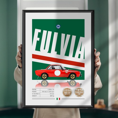Lancia fulvia rally wrc - lancia, fulvia,