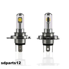 Kit Lampade Di Conversione A Led H4 Auto Moto Autocarro 6000K Lampadine Fari