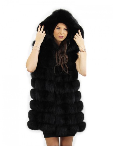 Pelliccia volpe gilet - pelliccia,
