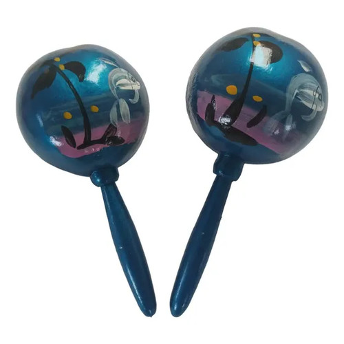 Maracas decorato artigianato - maracas,