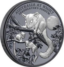 1 Dollar Australia at Night -