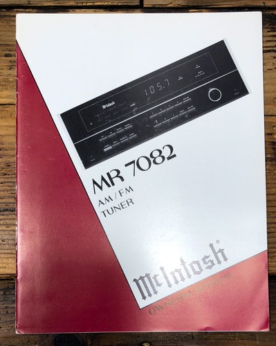 Mcintosh 7082 mr7082 - mr-7082,