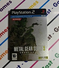 METAL GEAR SOLID 3 SNAKE EATER EDIZIONE LIMITATA ITALIANO PS2 PLAYSTATION 2 RARO