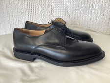 HARDRIGE PARIS Scarpe In Pelle Nera Numero 44 Nuove (CH03/09/05-25M)