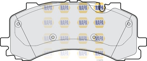 Set pastiglie freno - , anteriori