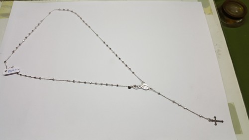 Collana rosario religioso - collana,