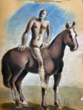 CAVALIERE,TECNICA MISTA cm