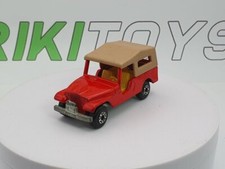 Jeep CJ6 Matchbox 1/60 Rosso