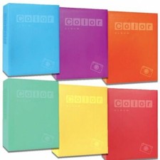 ALBUM FOTOGRAFICO COLOR A TASCHE 100-200-300 FOTO 10x15 -CONSEGNA RAPIDA-