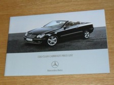 Mercedes CLK Cabriolet Price