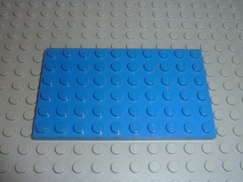 Lego plaque bleu - plaque, 3033