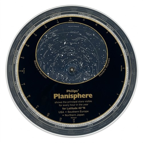 Vintage philips planisphere - philips',