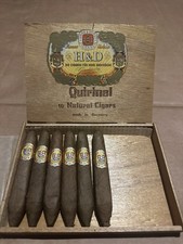 “scatola sigari vintage H&D Quirinal”
