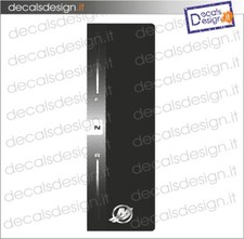 Adesivi manetta motore marino