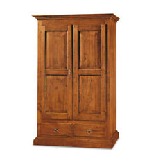 Armadio due ante in legno con