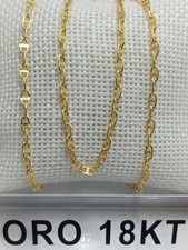 Collana in oro giallo 750 18