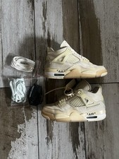 Jordan 4 Off-White Sail EU 37.5 / US 6.5 / UK 4 – Used 7/10 With Box And Other