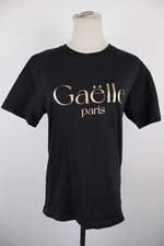 GAELLE PARIS MAGLIA DONNA TG. M WOMAN CASUAL VINTAGE T-SHIRT COTONE MANICA CORTA