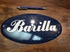 Targa Insegna Smaltata Barilla