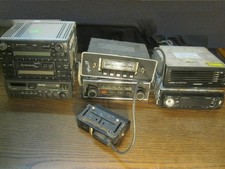 Lotto 6 vecchie autoradio