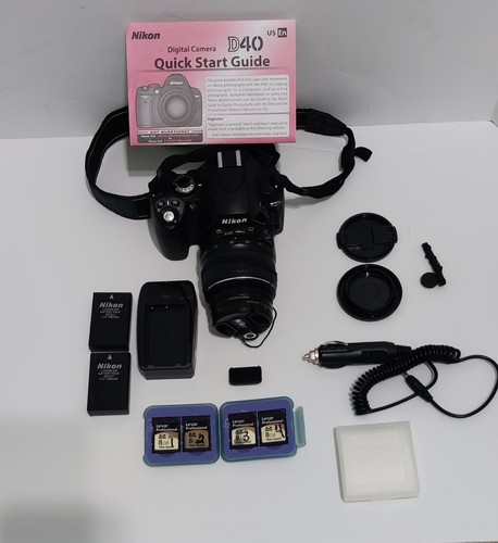 Nikon d40 fotocamera reflex - nikon,