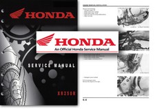 Honda XR250R Manuale Officina