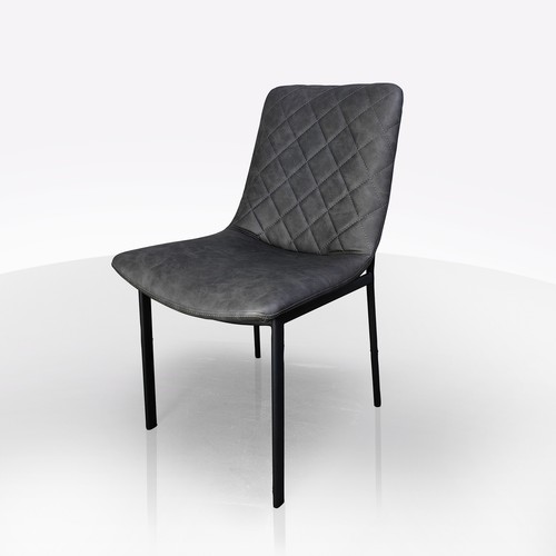 Sedia metallo nero ed - in,
