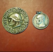 WW2 2 medaglie B. Mussolini