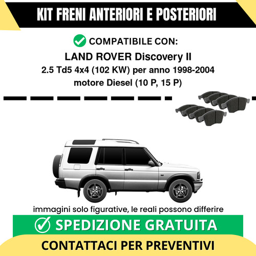 Pastiglie freno ant post - freno,