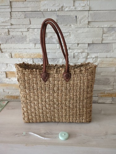 Vintage borsa tote - in, vimini