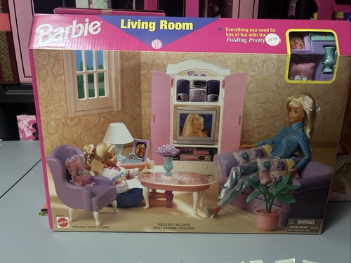 Barbie salotto mattel - barbie,