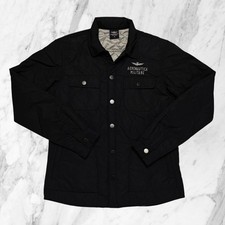 AERONAUTICA MILITARE Giacca Uomo Imbottita Trapuntata Tasche Giubbotto Blu Tg M