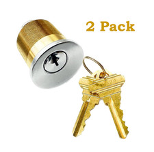 2PCS Serrature Cilindro Porta
