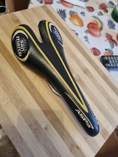 SELLA San Marco ASPise leather Carbon Black saddle bici corsa