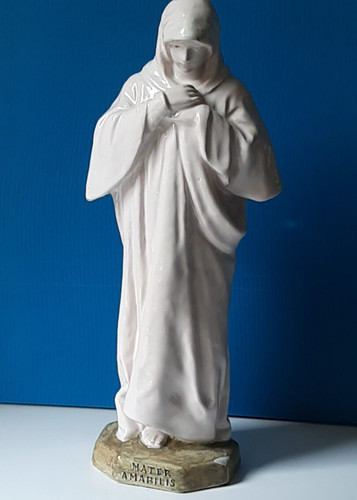 Statuina madonna bianca mater - madonna,
